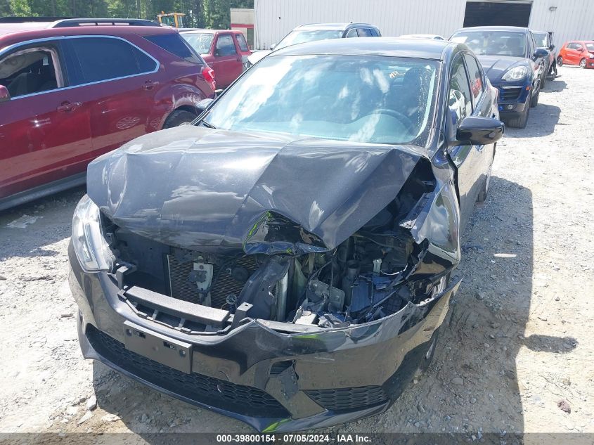 2016 Nissan Sentra Sv VIN: 3N1AB7AP0GY308615 Lot: 39800154