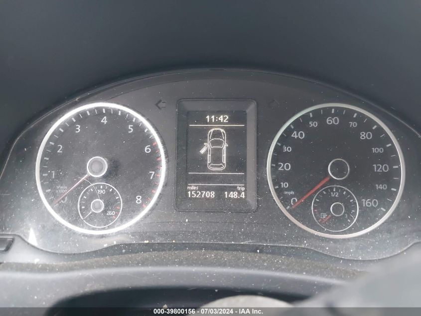 2011 Volkswagen Tiguan S/Se/Sel VIN: WVGAV7AX8BW542954 Lot: 39800156