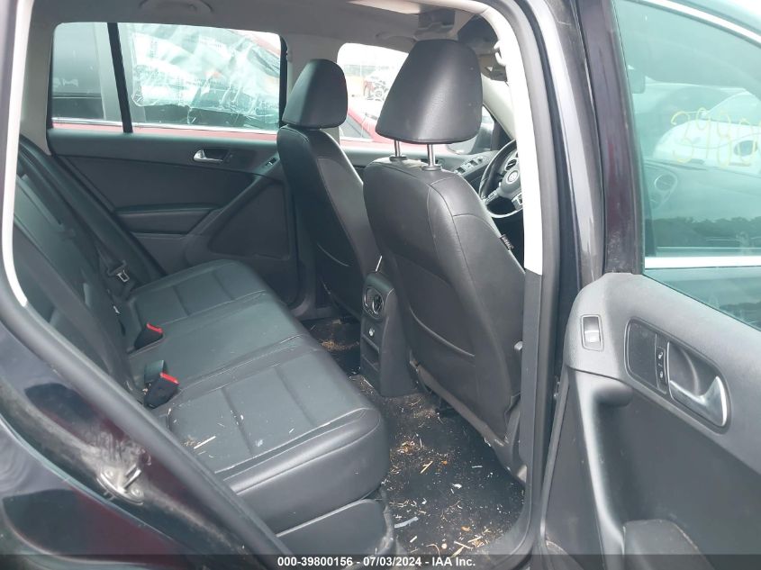 2011 Volkswagen Tiguan S/Se/Sel VIN: WVGAV7AX8BW542954 Lot: 39800156