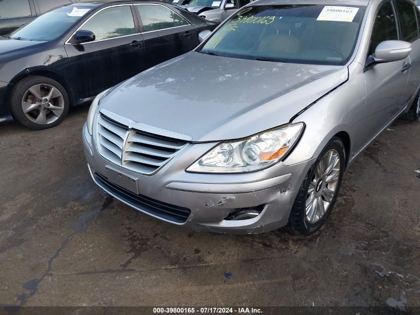 2009 Hyundai Genesis 3.8 VIN: KMHGC46E29U041151 Lot: 39800165