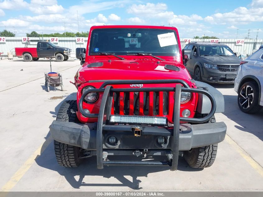 2014 Jeep Wrangler Sport VIN: 1C4AJWAGXEL249816 Lot: 39800167