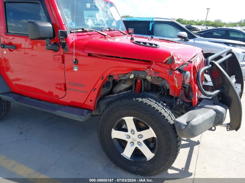 2014 Jeep Wrangler Sport VIN: 1C4AJWAGXEL249816 Lot: 39800167