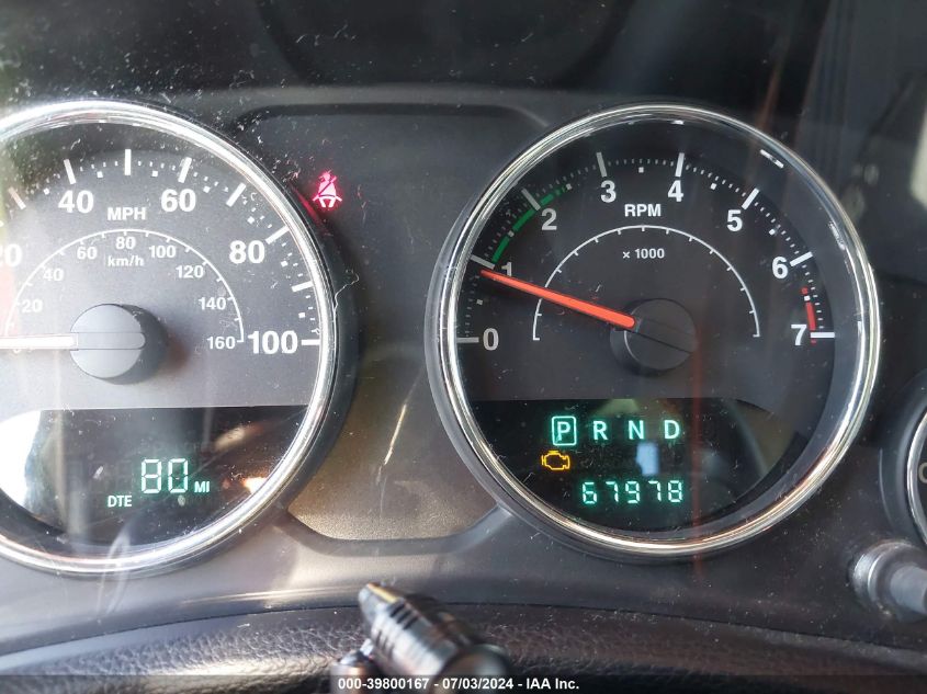 2014 Jeep Wrangler Sport VIN: 1C4AJWAGXEL249816 Lot: 39800167