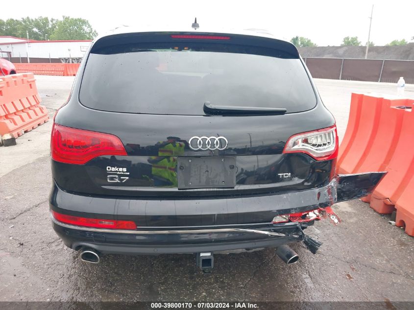 2015 Audi Q7 3.0 Tdi Premium VIN: WA1LMAFE9FD027848 Lot: 39800170