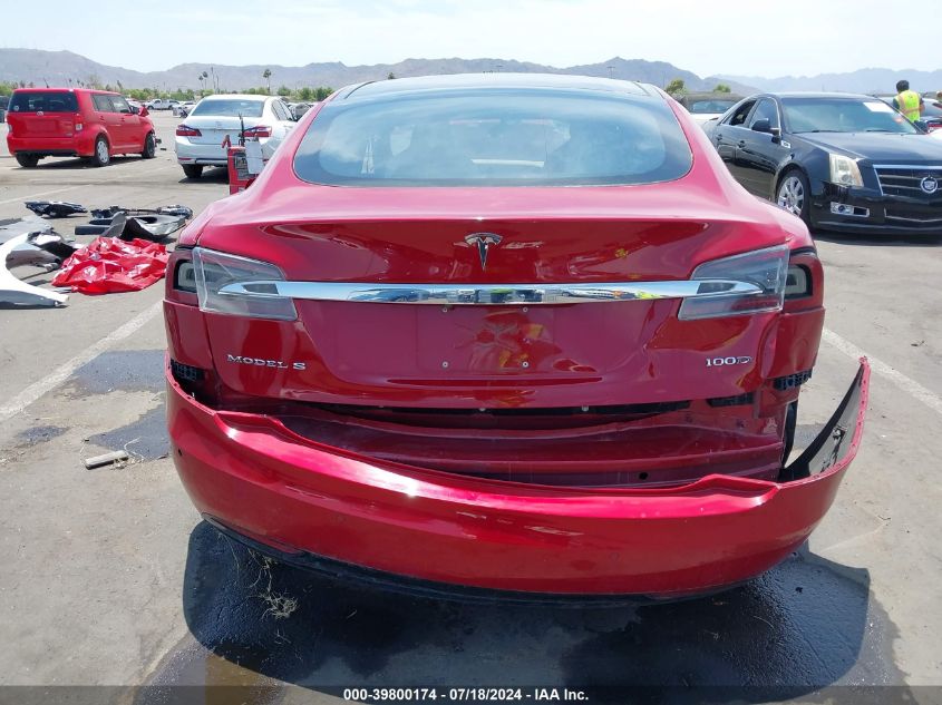 2018 Tesla Model S 100D/75D/P100D VIN: 5YJSA1E27JF293131 Lot: 39800174