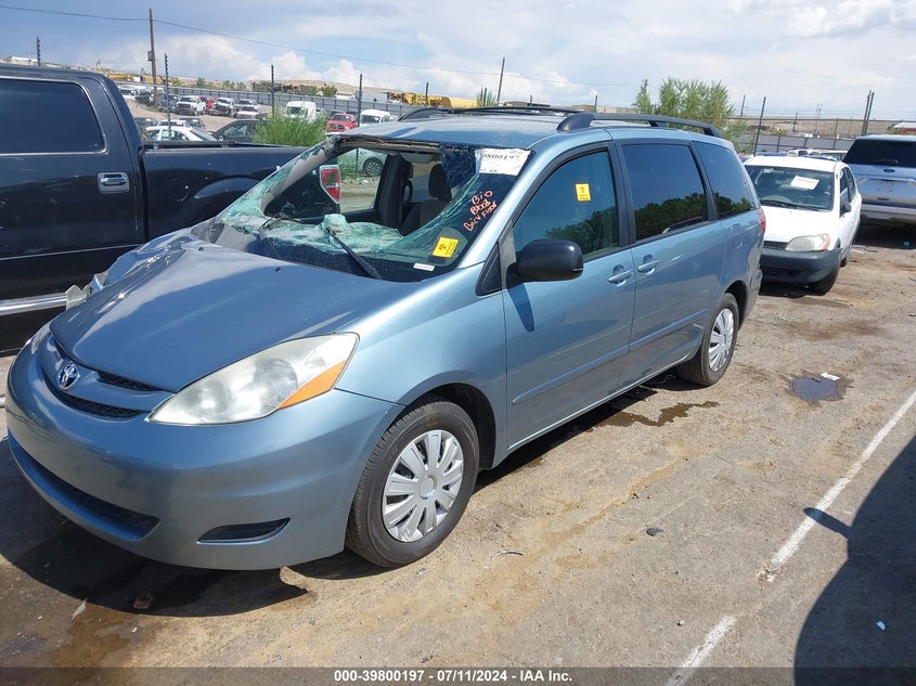 5TDZK23C89S246520 2009 TOYOTA SIENNA photo no. 2