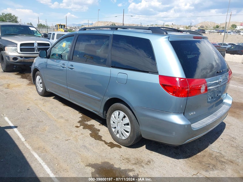 5TDZK23C89S246520 2009 TOYOTA SIENNA photo no. 3