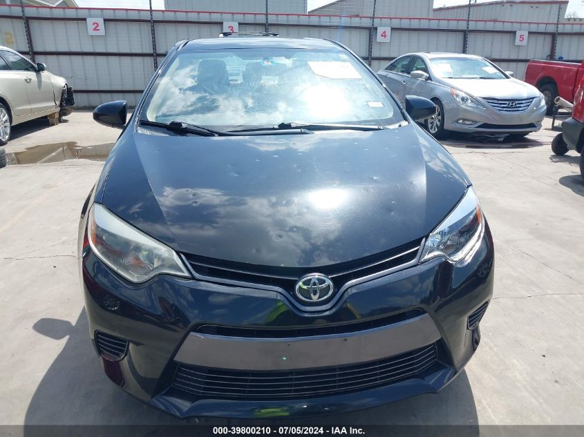 2015 Toyota Corolla Le VIN: 5YFBURHE2FP187340 Lot: 39800210