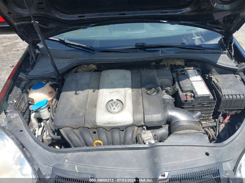 2007 Volkswagen Jetta Wolfsburg Edition VIN: 3VWEF71K27M055194 Lot: 39800212