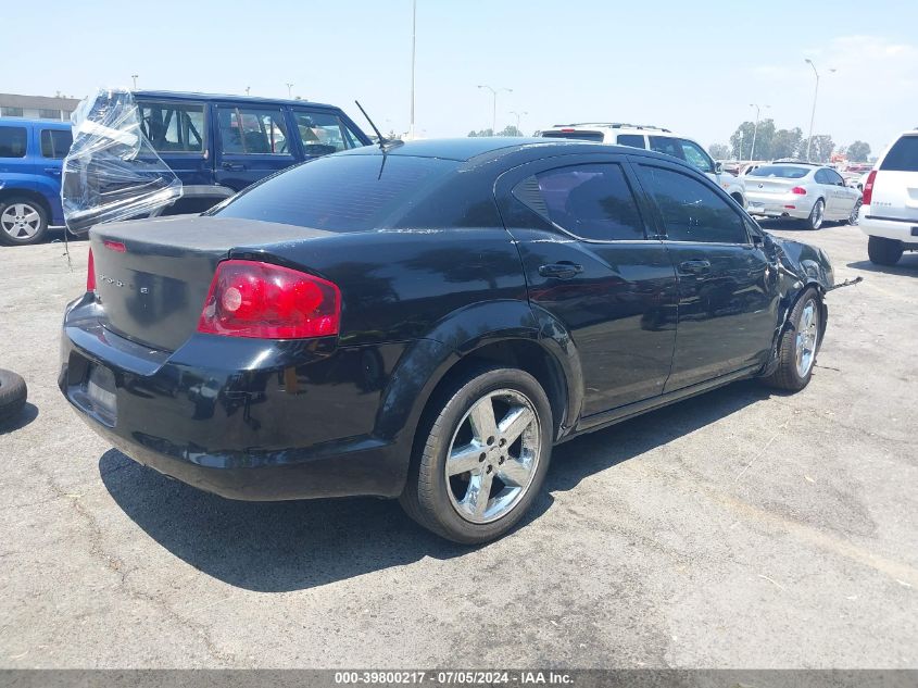 1C3CDZABXEN112633 2014 Dodge Avenger Se