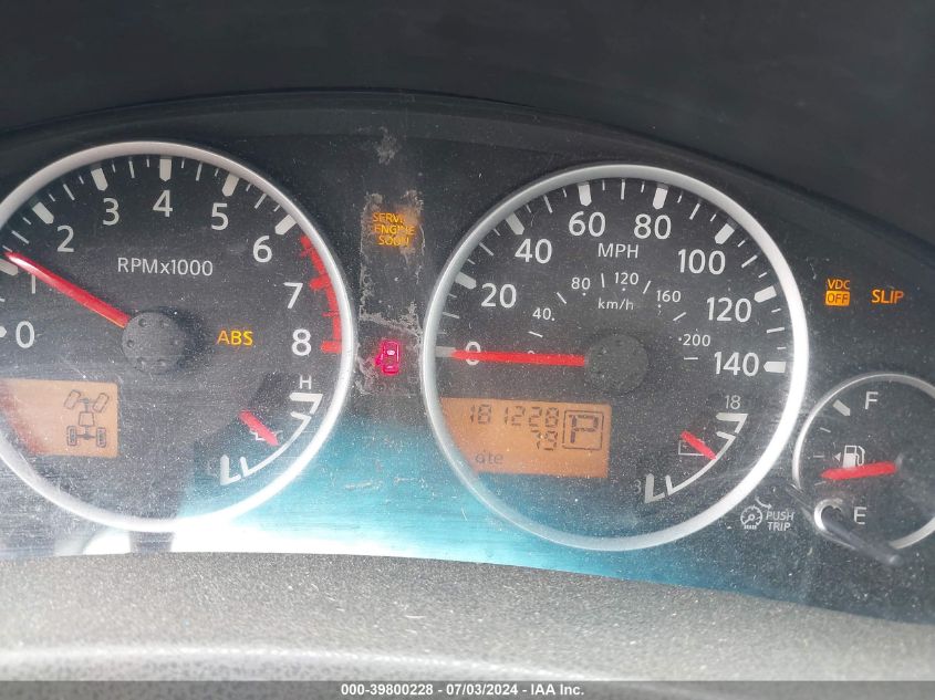 2006 Nissan Pathfinder Se VIN: 5N1AR18W76C654389 Lot: 39800228