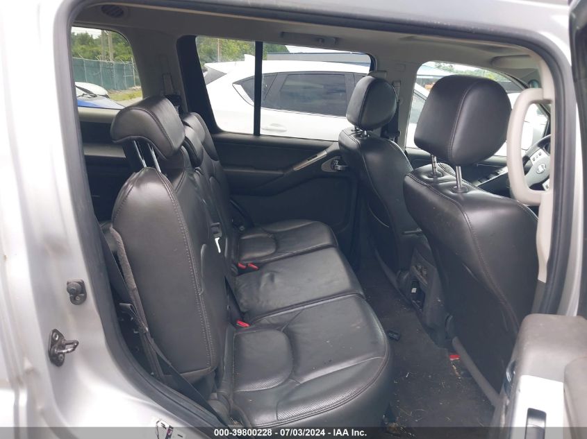 2006 Nissan Pathfinder Se VIN: 5N1AR18W76C654389 Lot: 39800228