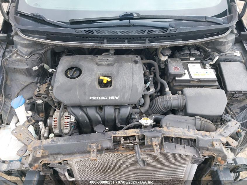 2018 Kia Forte Lx VIN: 3KPFL4A73JE272703 Lot: 39800231