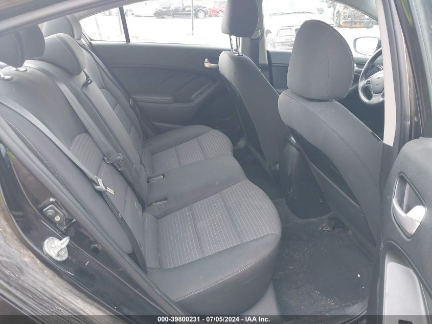 2018 Kia Forte Lx VIN: 3KPFL4A73JE272703 Lot: 39800231