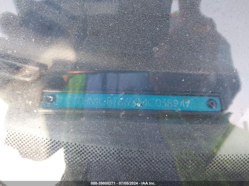 1991 Honda Accord Ex/Ex-R VIN: JHMCB766XMC038947 Lot: 39800271