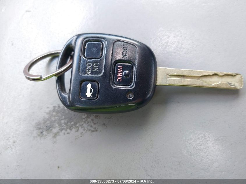 2005 Lexus Es 330 VIN: JTHBA30G355101420 Lot: 39800273