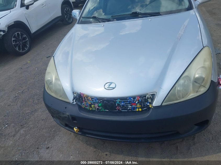 2005 Lexus Es 330 VIN: JTHBA30G355101420 Lot: 39800273