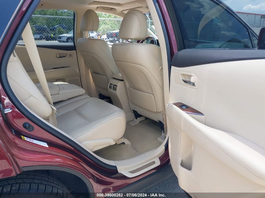 2013 Lexus Rx 450H VIN: JTJZB1BA6D2008995 Lot: 39800282