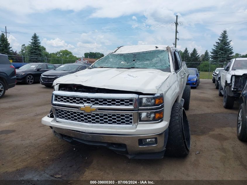 2014 Chevrolet Silverado 1500 1Lt VIN: 3GCUKREC0EG401182 Lot: 39800303