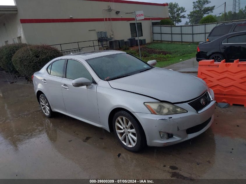 2009 Lexus Is 250 VIN: JTHCK262095031680 Lot: 39800309