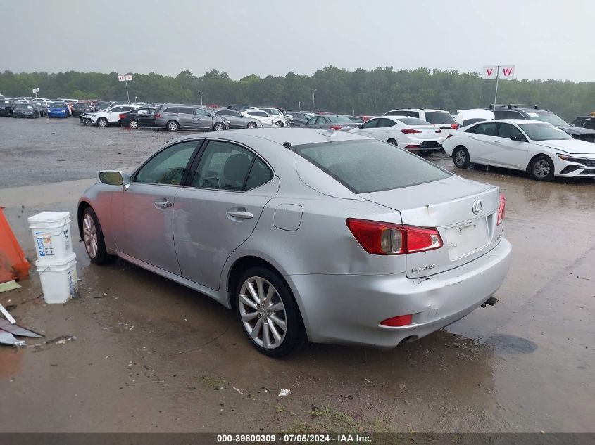 2009 Lexus Is 250 VIN: JTHCK262095031680 Lot: 39800309
