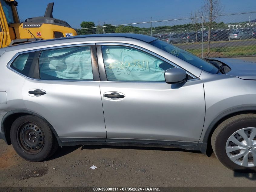 2016 Nissan Rogue S VIN: KNMAT2MT1GP639890 Lot: 39800311