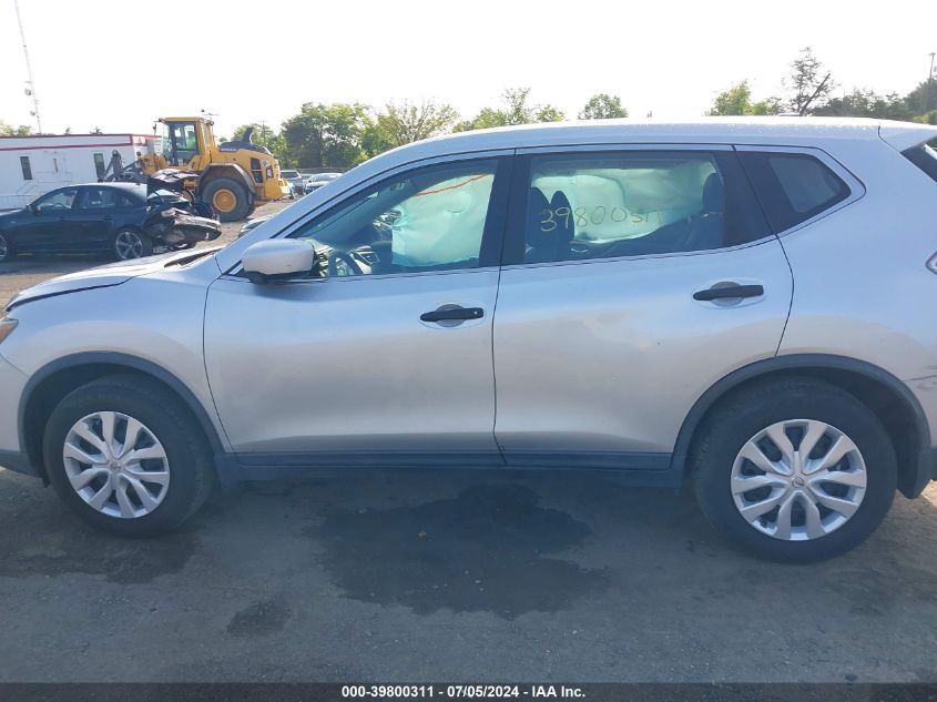 2016 Nissan Rogue S VIN: KNMAT2MT1GP639890 Lot: 39800311