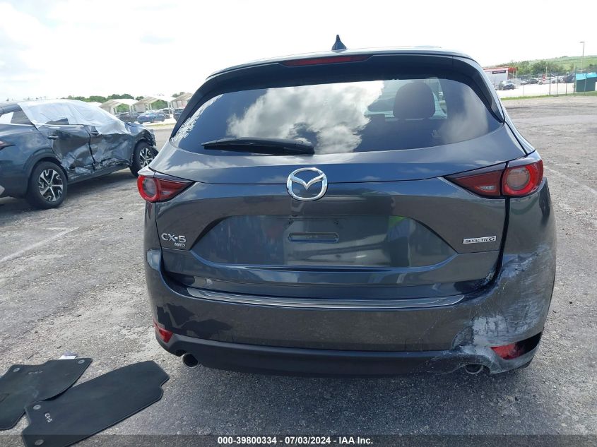 2021 Mazda Cx-5 Touring VIN: JM3KFBCM6M0496307 Lot: 39800334