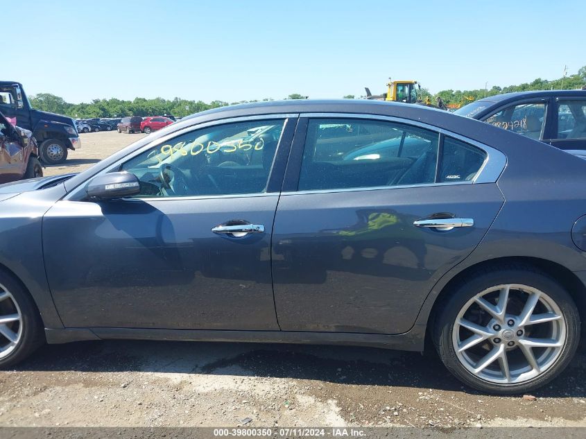 2009 Nissan Maxima 3.5 Sv VIN: 1N4AA51E79C820571 Lot: 39800350