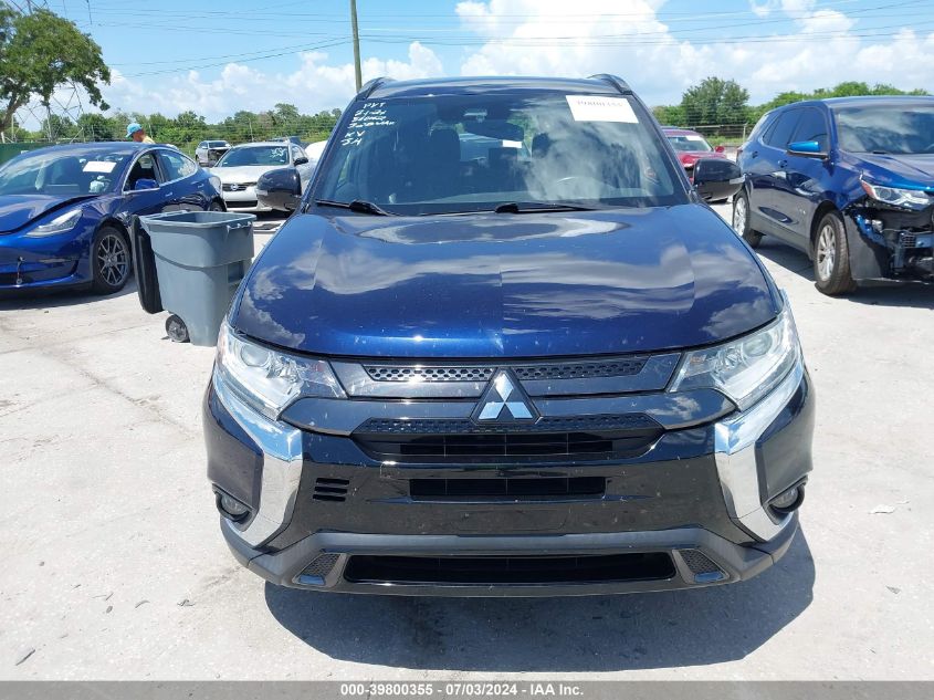 2020 Mitsubishi Outlander Le 2.4 VIN: JA4AD3A34LZ012696 Lot: 39800355