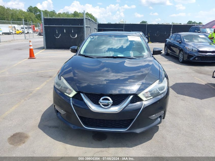 2017 Nissan Maxima 3.5 Sl VIN: 1N4AA6AP9HC455736 Lot: 39800354