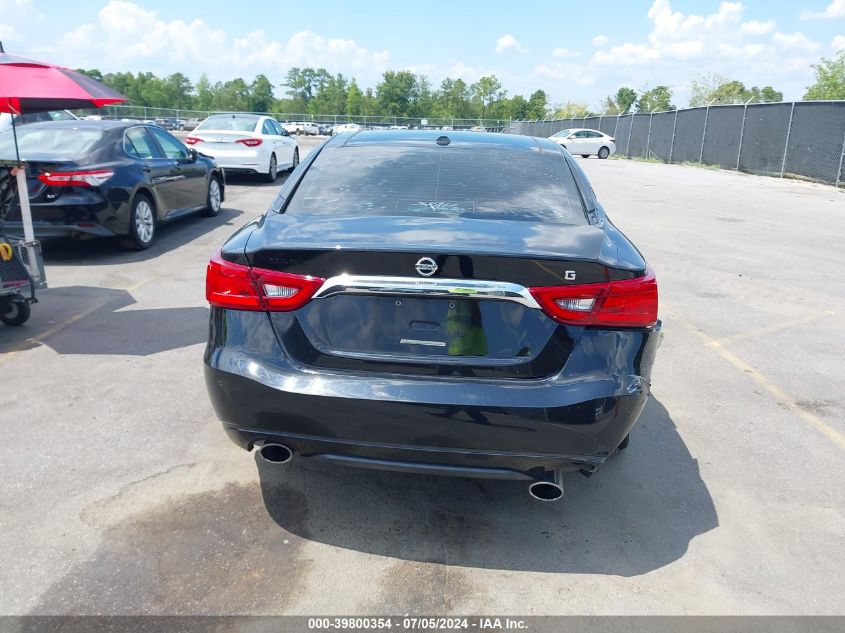 2017 Nissan Maxima 3.5 Sl VIN: 1N4AA6AP9HC455736 Lot: 39800354