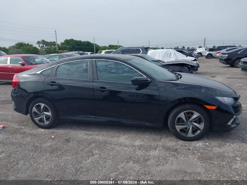 2019 Honda Civic Lx VIN: 2HGFC2F69KH573729 Lot: 39800361