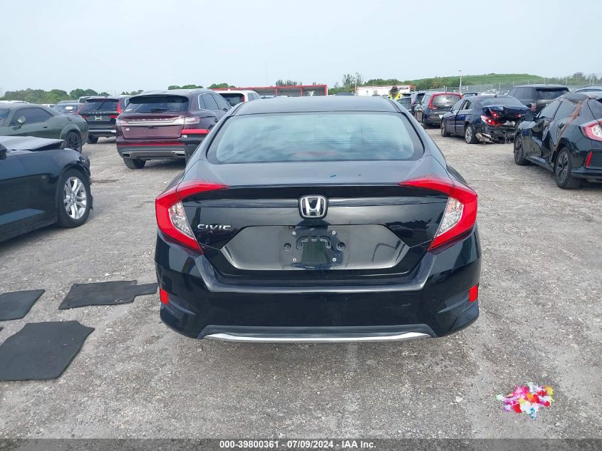 2019 Honda Civic Lx VIN: 2HGFC2F69KH573729 Lot: 39800361