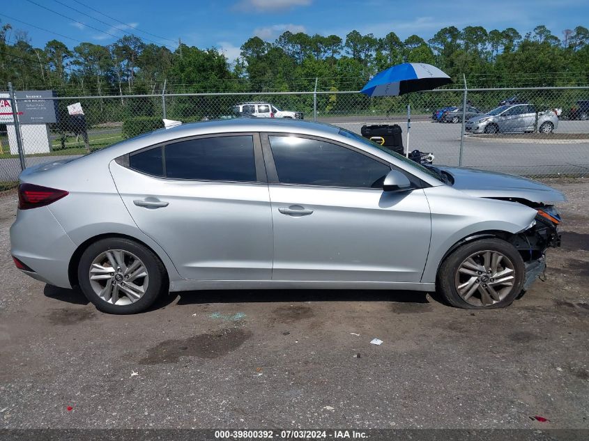 2019 Hyundai Elantra Sel VIN: 5NPD84LF9KH408276 Lot: 39800392