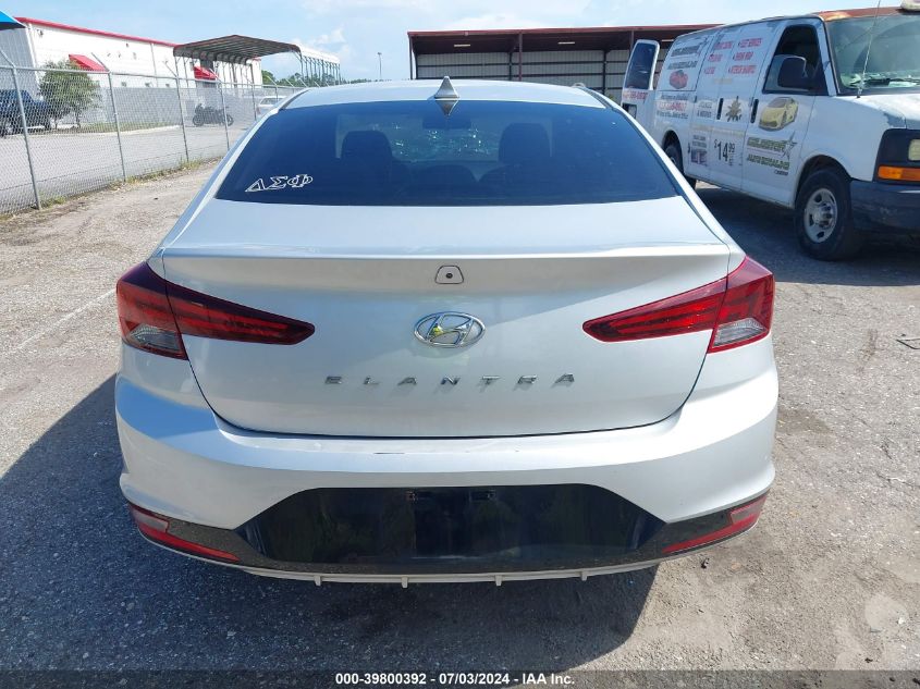 2019 HYUNDAI ELANTRA SEL - 5NPD84LF9KH408276