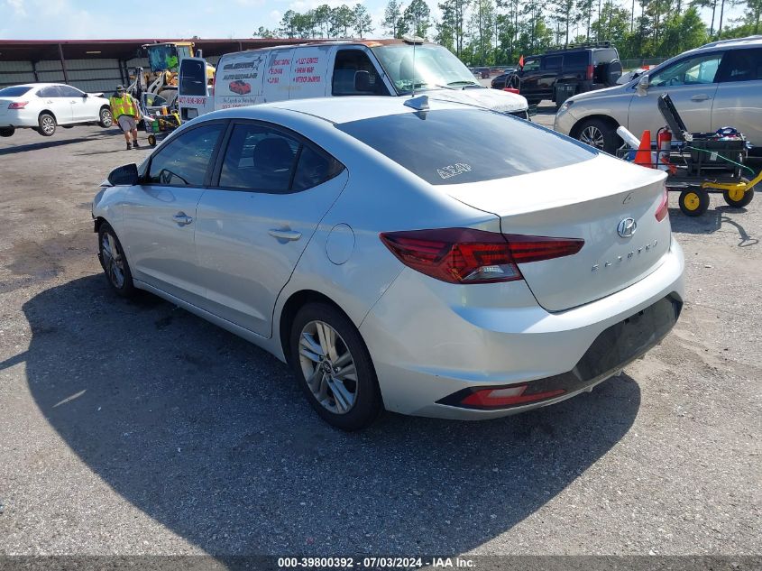 2019 Hyundai Elantra Sel VIN: 5NPD84LF9KH408276 Lot: 39800392