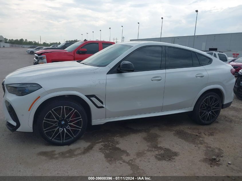 2022 BMW X6 M VIN: 5YMCY0C05N9L70680 Lot: 39800396