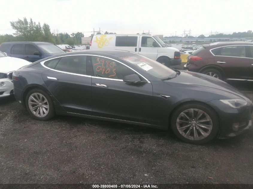 2017 Tesla Model S 100D/60D/75D/90D/P100D VIN: 5YJSA1E21HF186599 Lot: 39800405