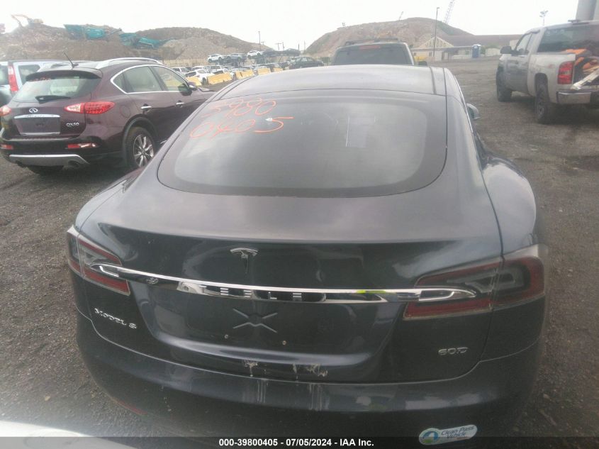 2017 Tesla Model S 100D/60D/75D/90D/P100D VIN: 5YJSA1E21HF186599 Lot: 39800405