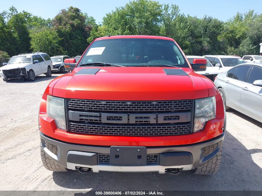 2010 Ford F-150 Svt Raptor VIN: 1FTEX1EV4AFB06610 Lot: 39800406