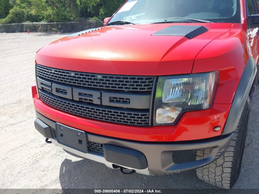 2010 Ford F-150 Svt Raptor VIN: 1FTEX1EV4AFB06610 Lot: 39800406
