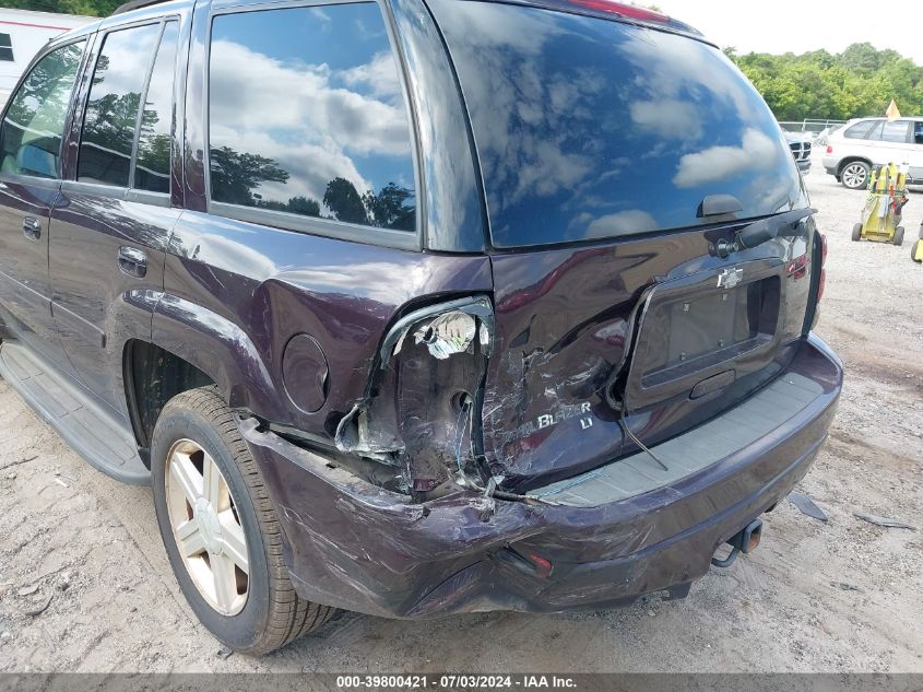 2008 Chevrolet Trailblazer Lt VIN: 1GNDT13S682236929 Lot: 39800421