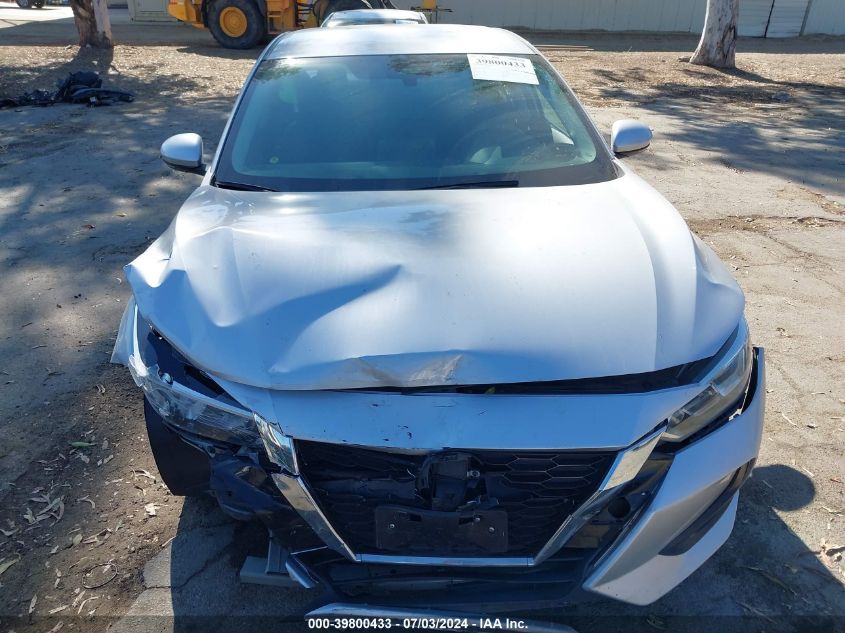 2020 Nissan Sentra Sv Xtronic Cvt VIN: 3N1AB8CV5LY309125 Lot: 39800433