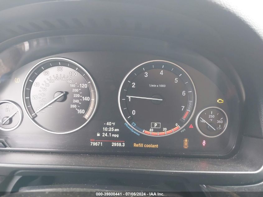 2012 BMW 535I xDrive VIN: WBAFU7C53CDU64828 Lot: 39800441