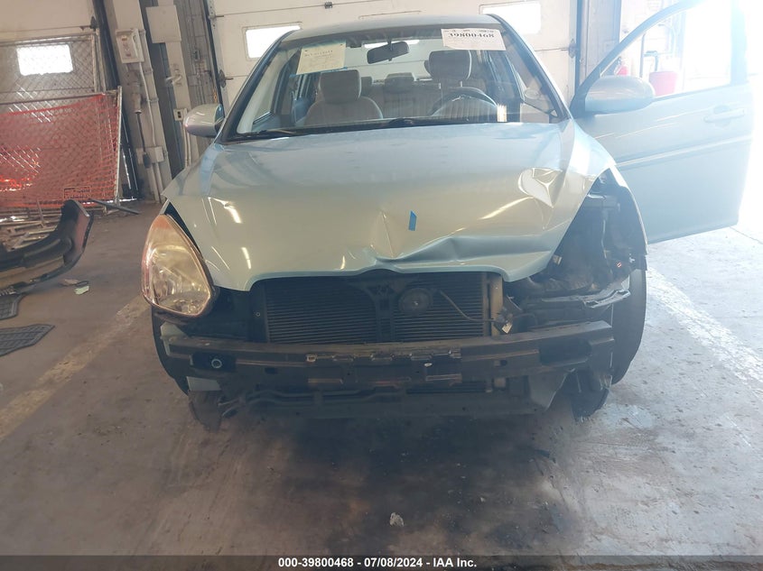 2009 Hyundai Accent Gls VIN: KMHCN46C89U284356 Lot: 39800468