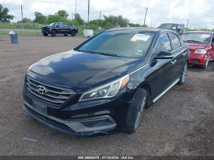 2015 Hyundai Sonata Sport VIN: 5NPE34AFXFH130631 Lot: 39800476