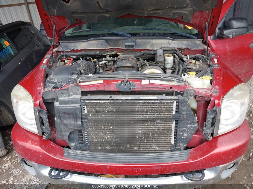 2008 Dodge Ram 2500 Sxt/Slt VIN: 3D7KS29A78G142515 Lot: 39800495