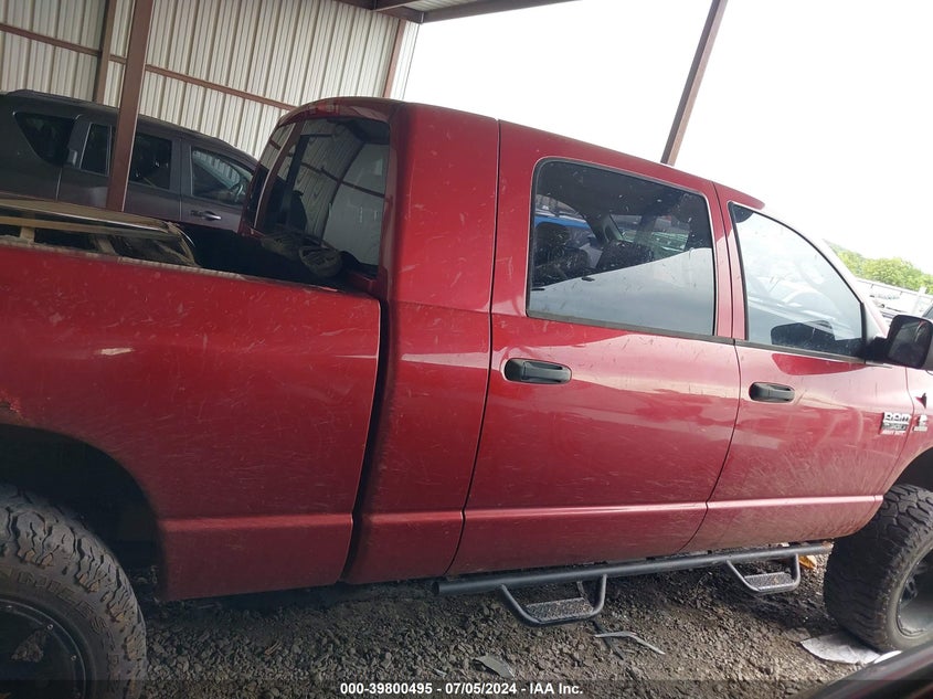 2008 Dodge Ram 2500 Sxt/Slt VIN: 3D7KS29A78G142515 Lot: 39800495