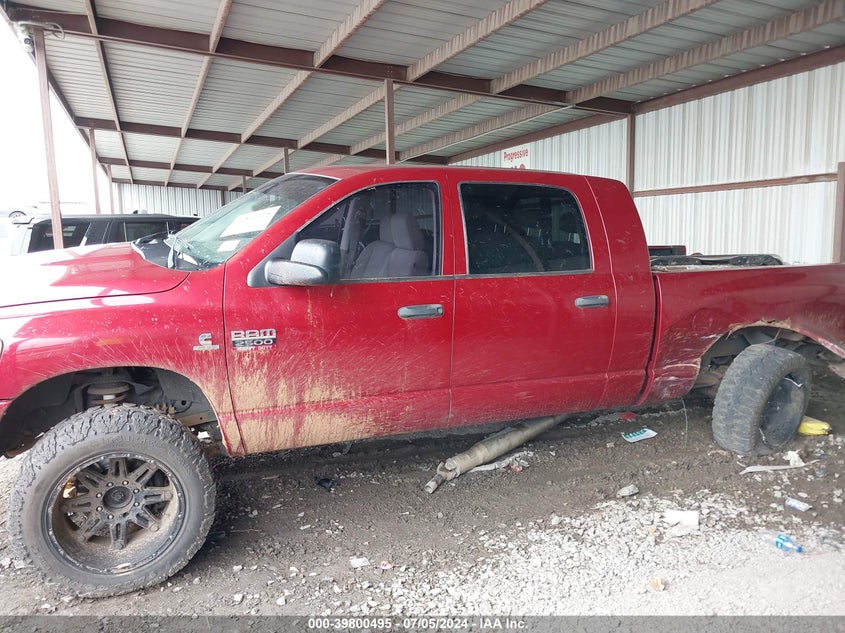 2008 Dodge Ram 2500 Sxt/Slt VIN: 3D7KS29A78G142515 Lot: 39800495